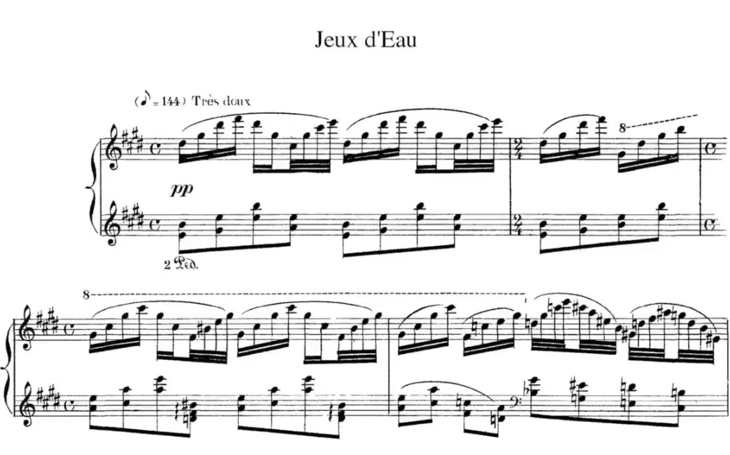 【钢琴】拉威尔-水之嬉戏 (argerich)