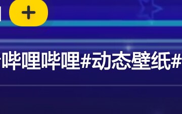 轻视频设置动态壁纸教程哔哩哔哩bilibili