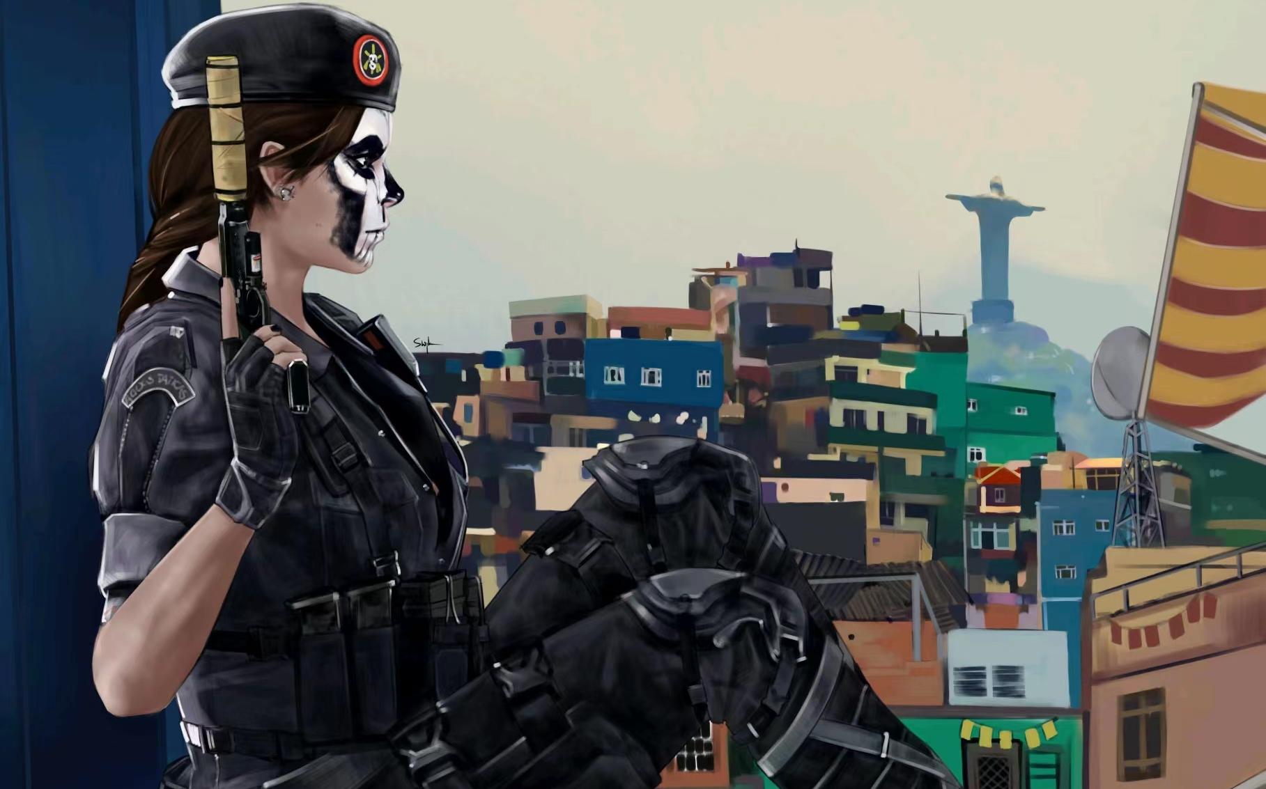 彩六萌新女鬼の初体验_彩虹六号