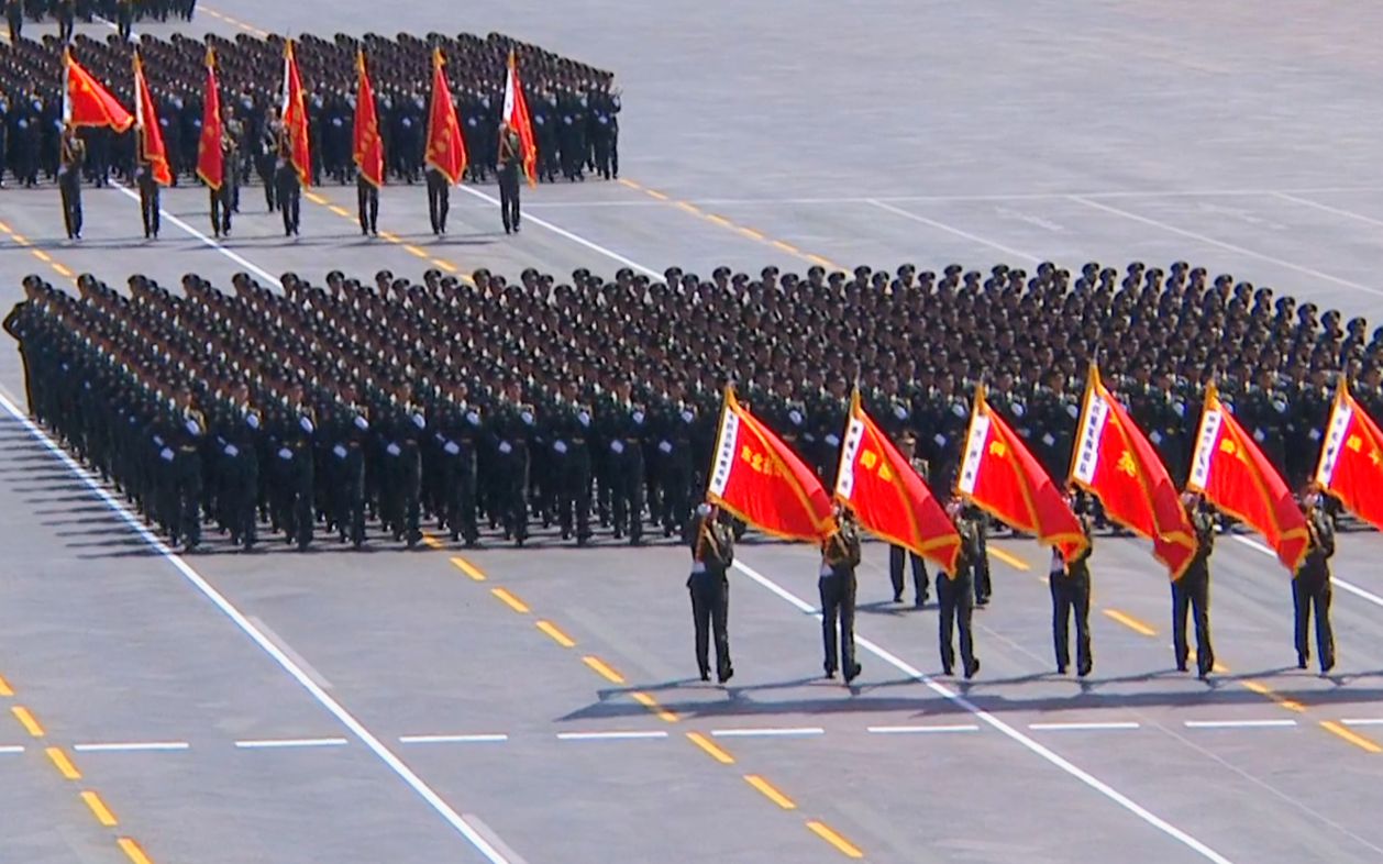 【阅兵方阵】中国抗日战争暨世界反法西斯战争胜利70周年阅兵式【无