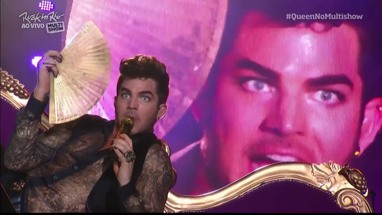 【杀手皇后】queen   adam lambert - killer queen (rock in rio