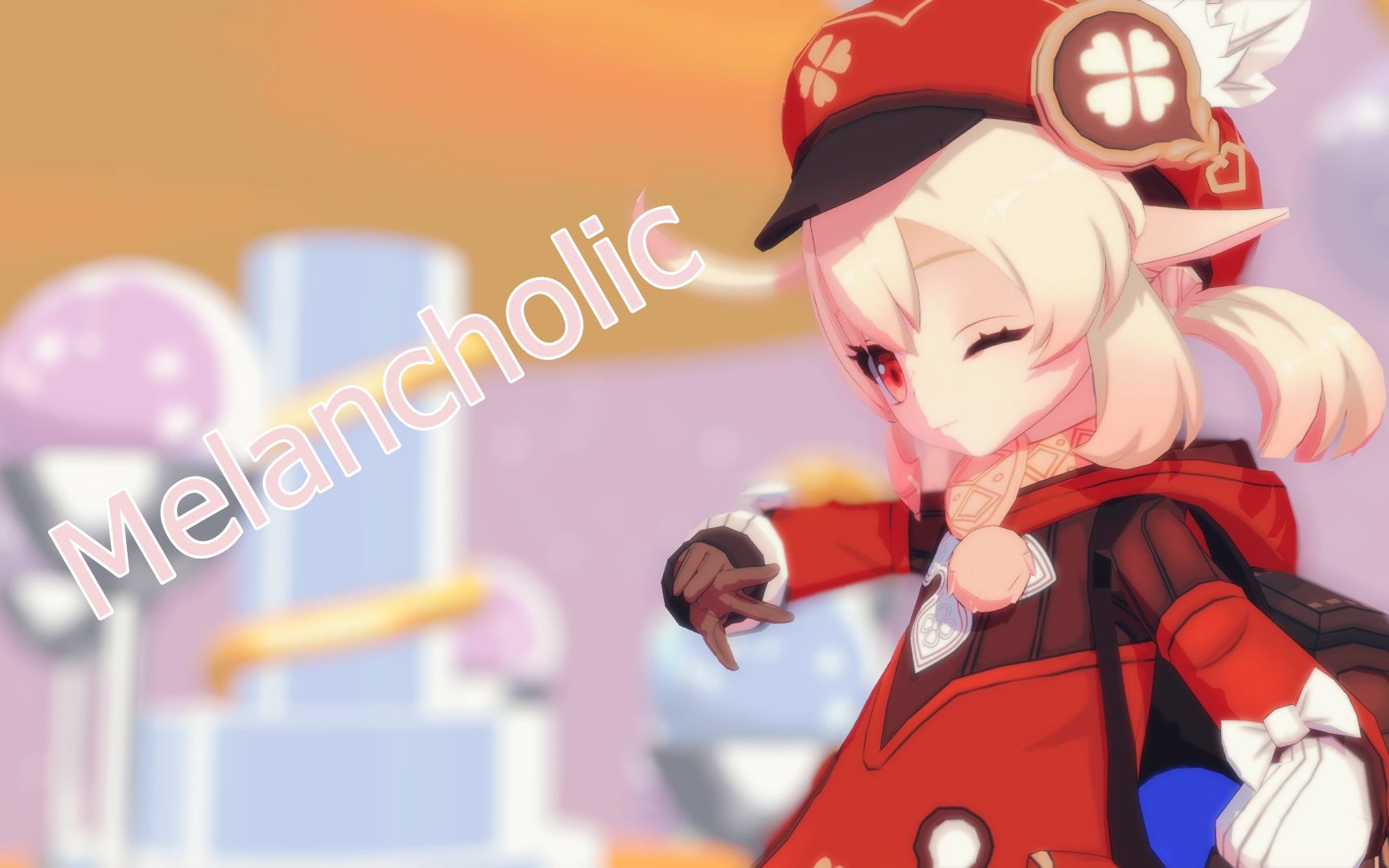 【原神mmd】可莉:要和可莉展开一场超棒的大冒险吗?melancholic