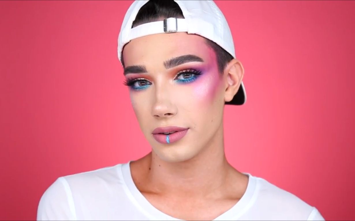 【james charles】節日彩虹妝 (half cut crease眼妝)