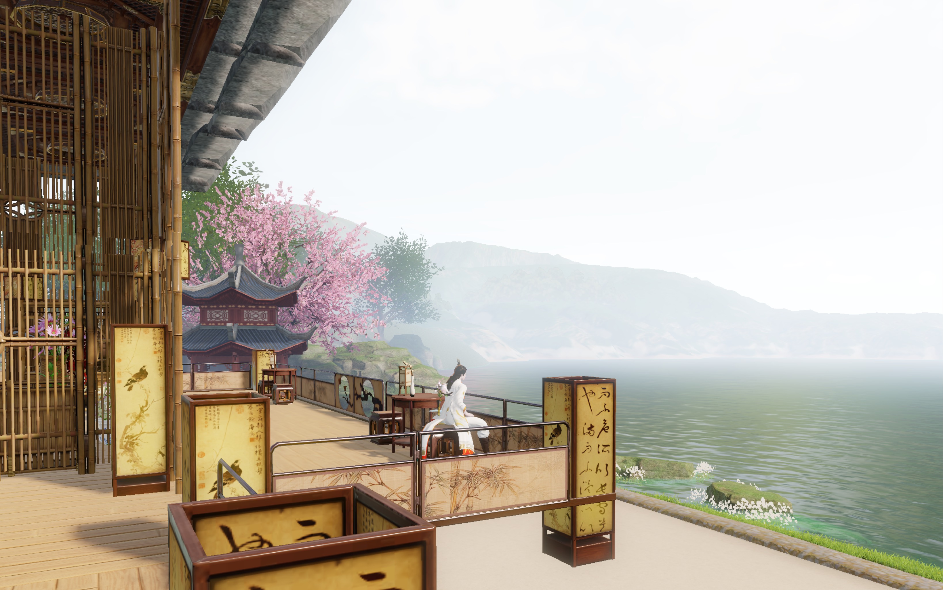 【一梦江湖宅邸】仿天道盟见客亭(有修改)