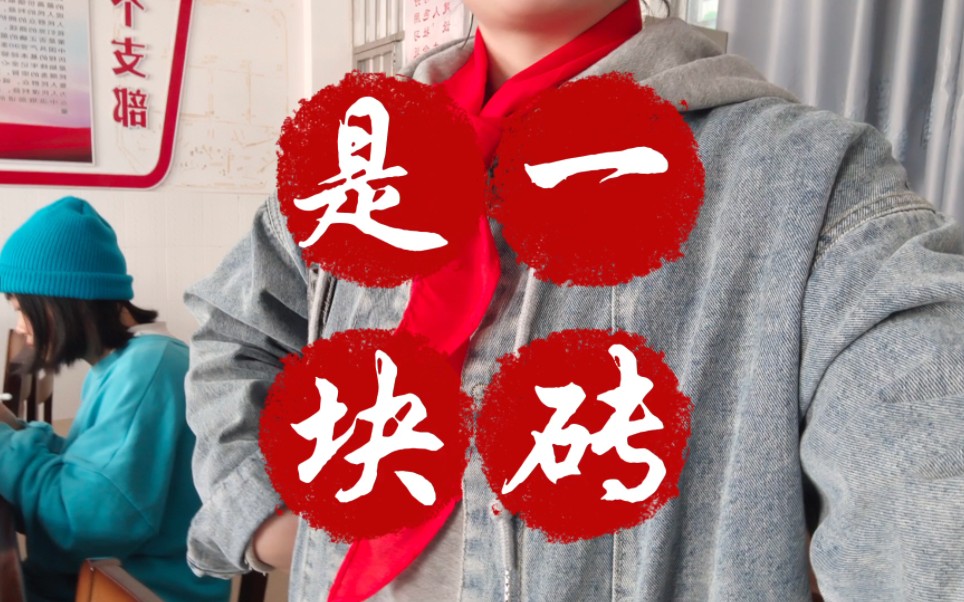 我们是一块砖,哪里需要哪里搬