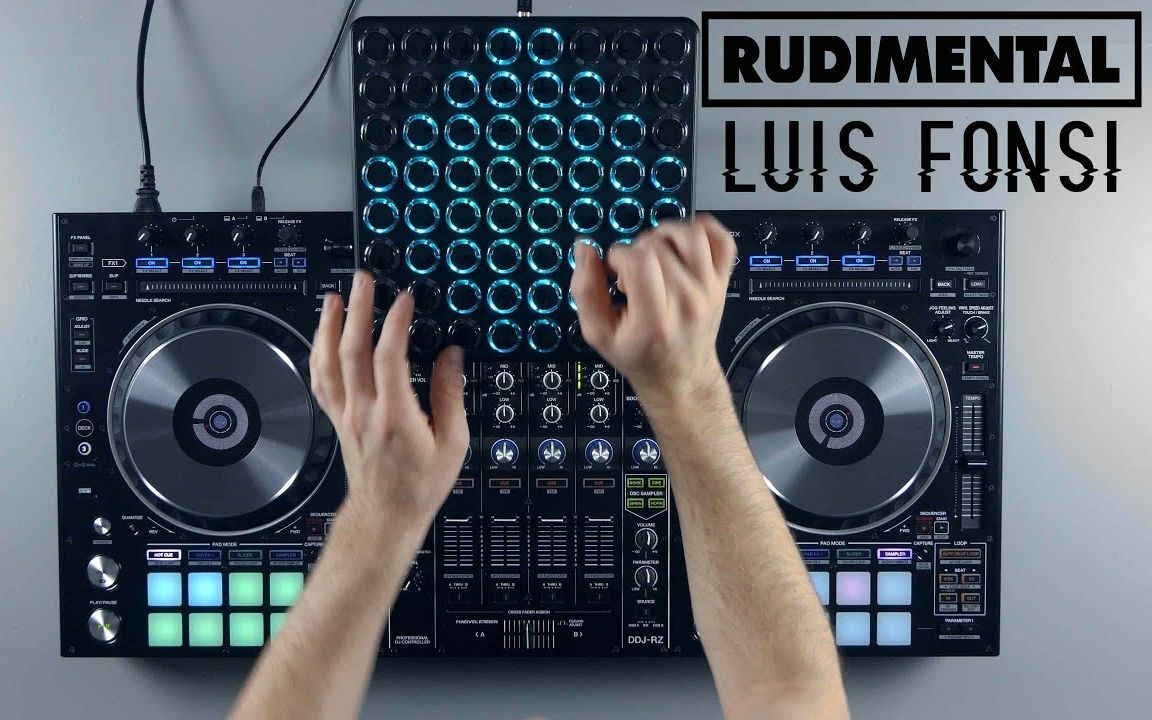 [图]【DJ技巧】SOUNTEC使用DDJ-RZ+MidiFighter重编Rudimental, Luis Fonsi - These Days