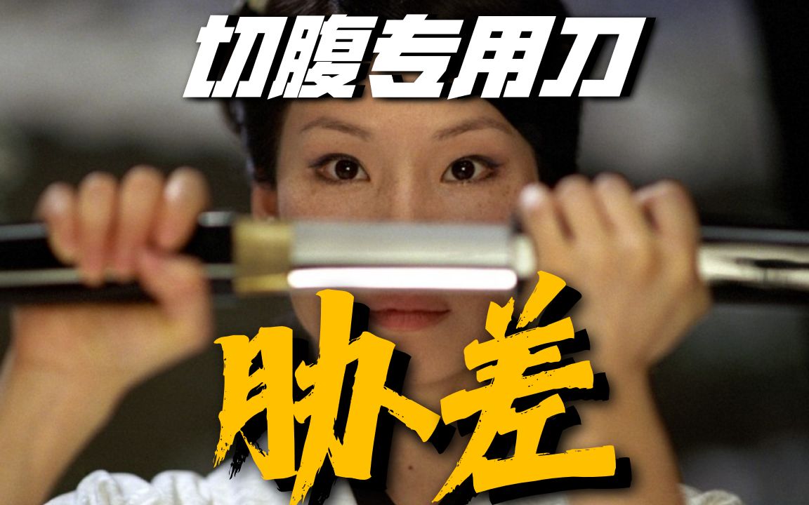 传说中的切腹专用刀,脇差究竟有什么用,宫本武藏最爱_哔哩哔哩_bili