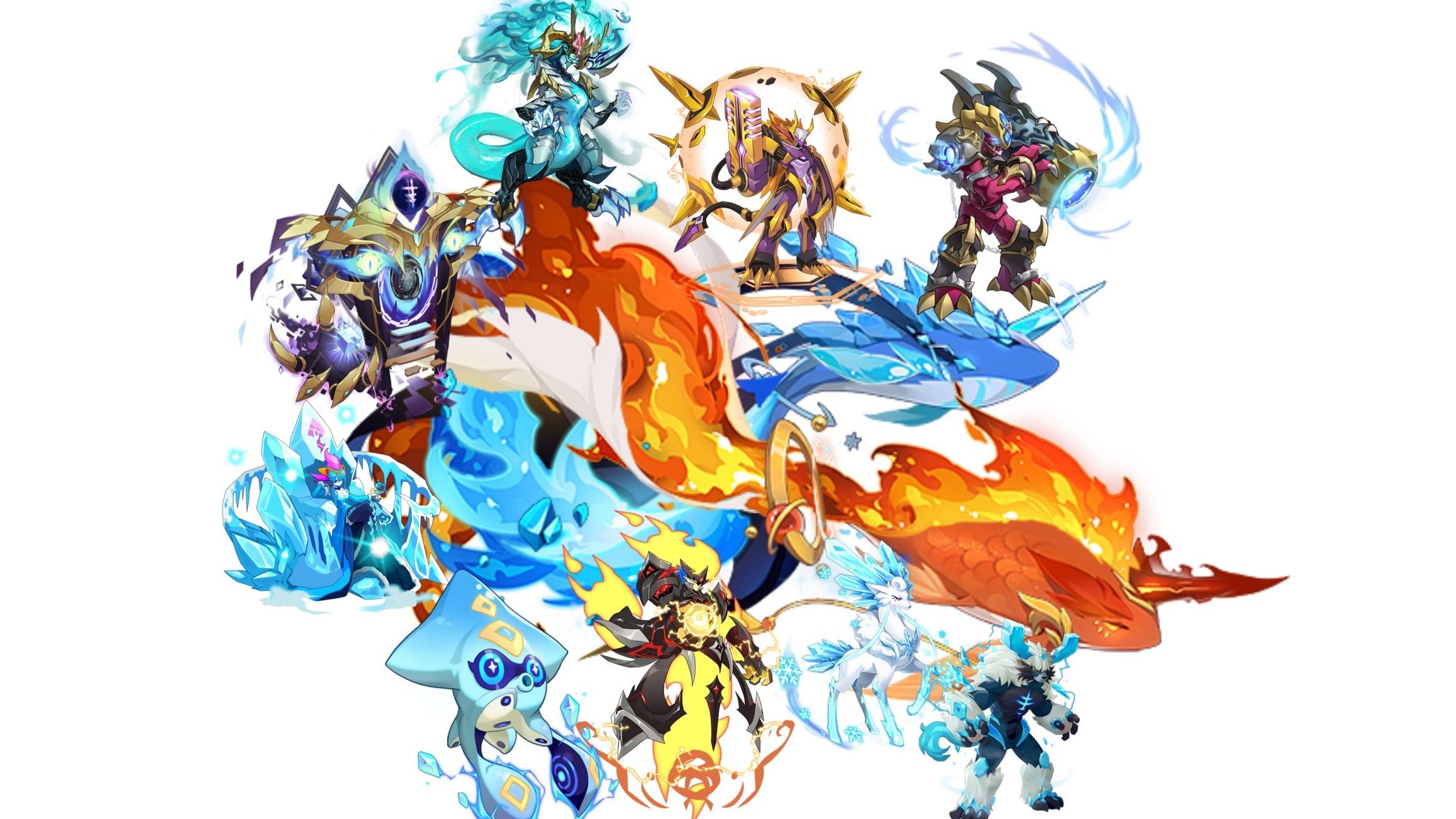 炎寒双生诞灵鱼,异维之隙现门扉