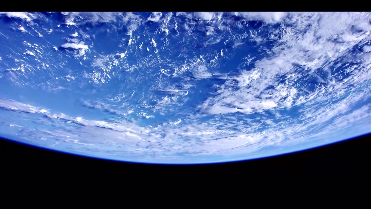 国际空间站拍摄!啊!上帝视角看地球