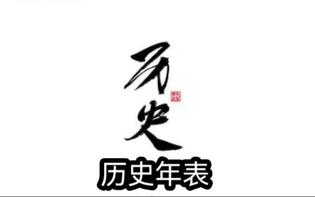 [图]历史年表 战争 绘画 军事 手绘