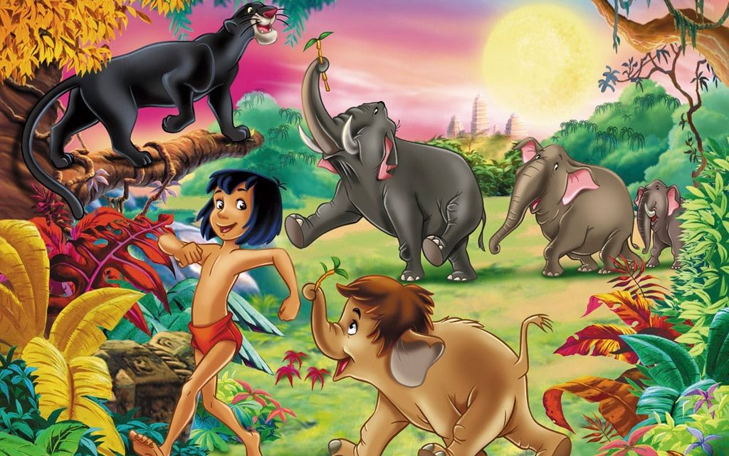 【动漫74童话】森林王子历险记78the jungle book(完整版)【经典