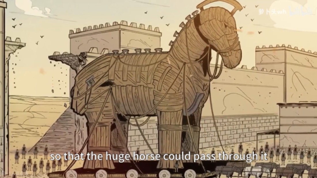 The Trojan Horse  The Trojan War Saga 木马屠城 特洛伊战争第32集哔哩哔哩bilibili