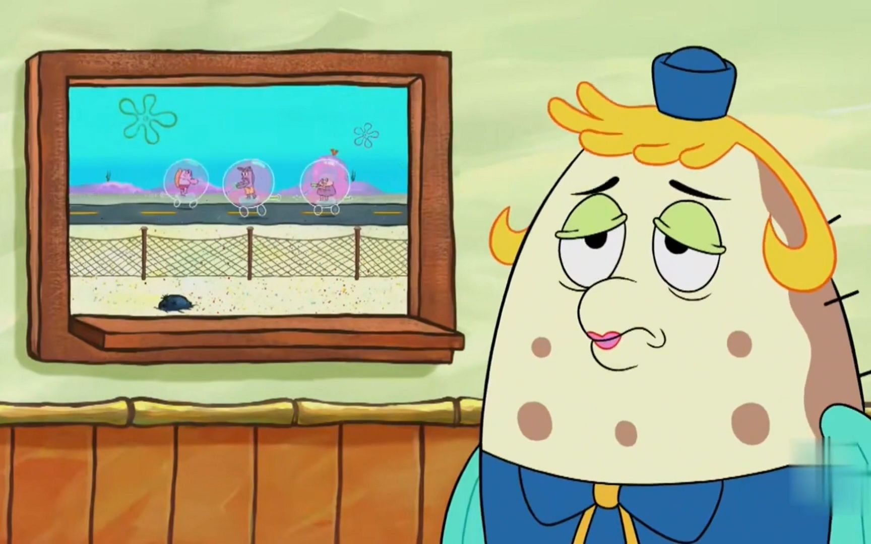 泡泡船成为新船只替代了老旧的船泡芙老师也失业了