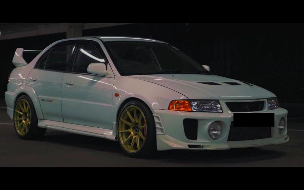 「jdm」拉力巅峰570匹的野生猛兽三菱evo 5.