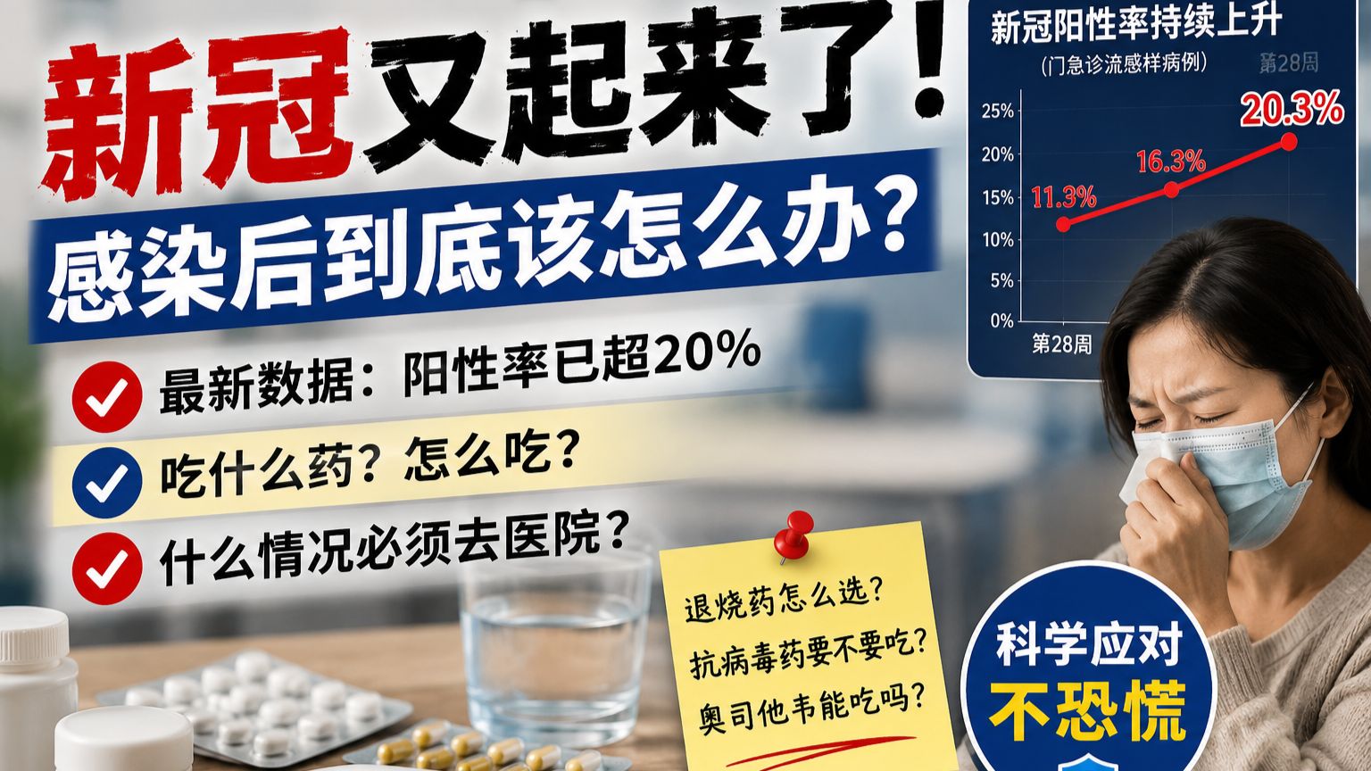 新冠又起？三分钟教你如何科学应对