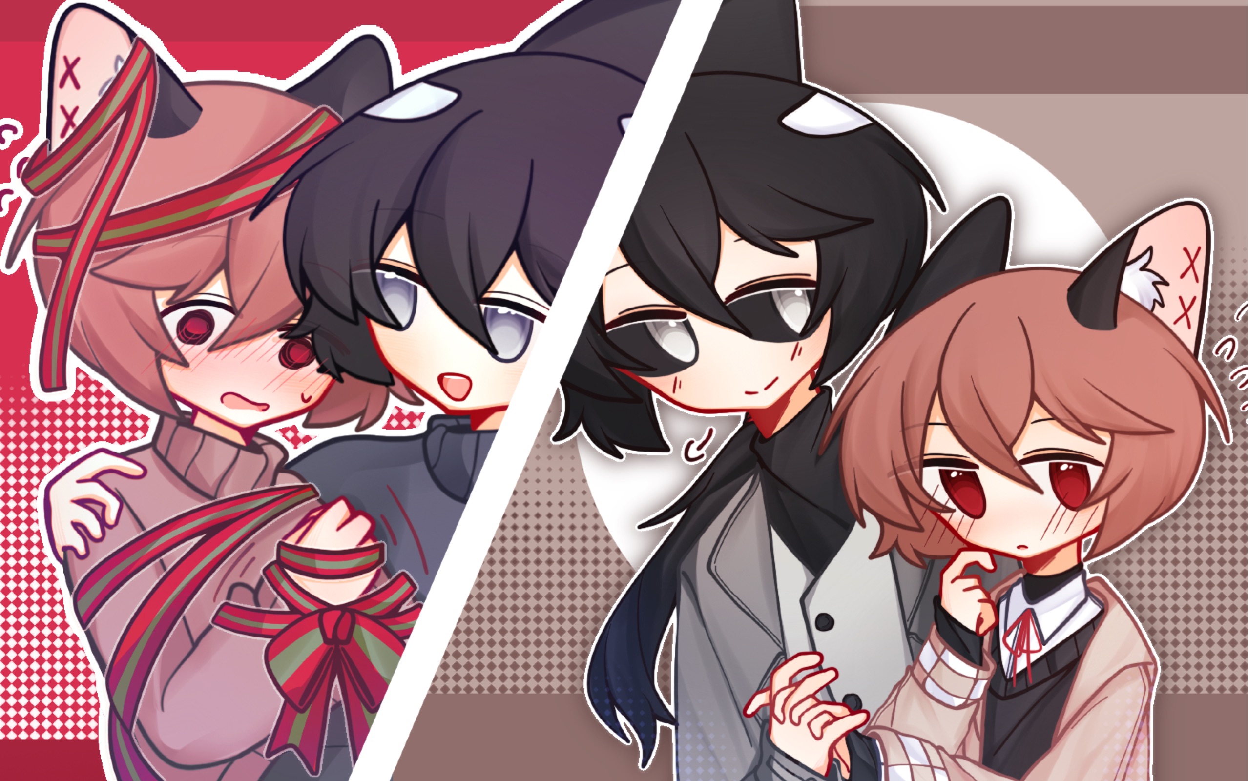 来吃我家水仙cp啦!【绘画过程】