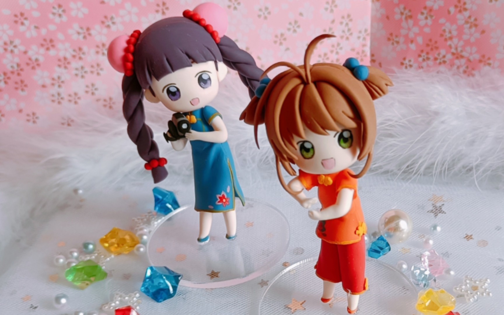 【超轻粘土】【魔卡少女樱】小樱 小狼 知世