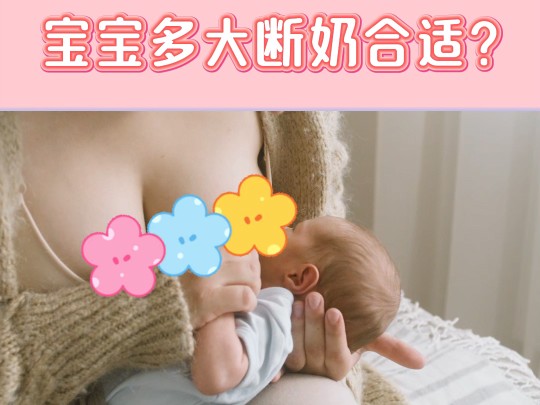 母婴知识课堂 | 宝宝多大断奶合适?哔哩哔哩bilibili