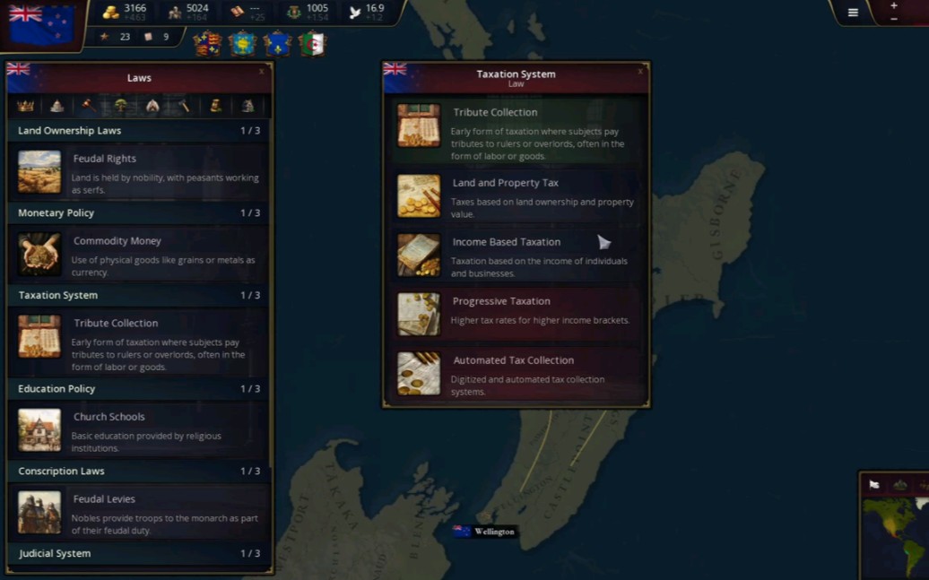 【age of history 3】文明时代3中内政系统的演示