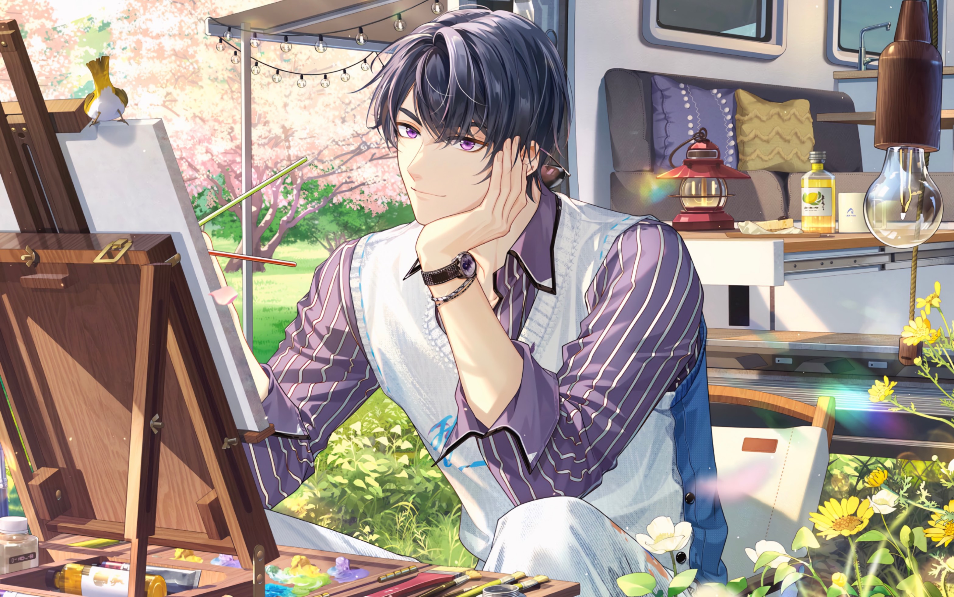 【未定事件簿】陆景和个人线|同绘四时景