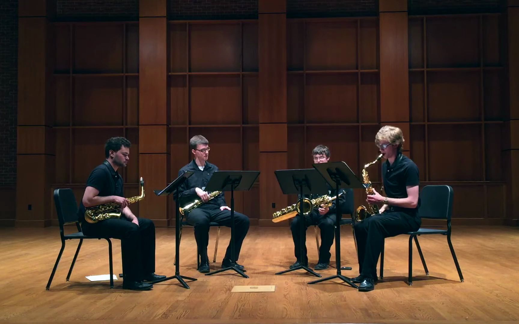 《eugene bozza-andante et scherzo》萨克斯四重奏