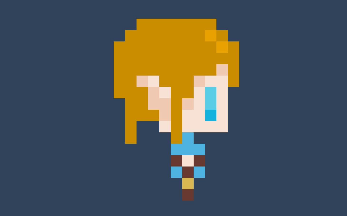 【cmjkurama】像素风绘制技巧及答疑_03_侧面人物的绘制