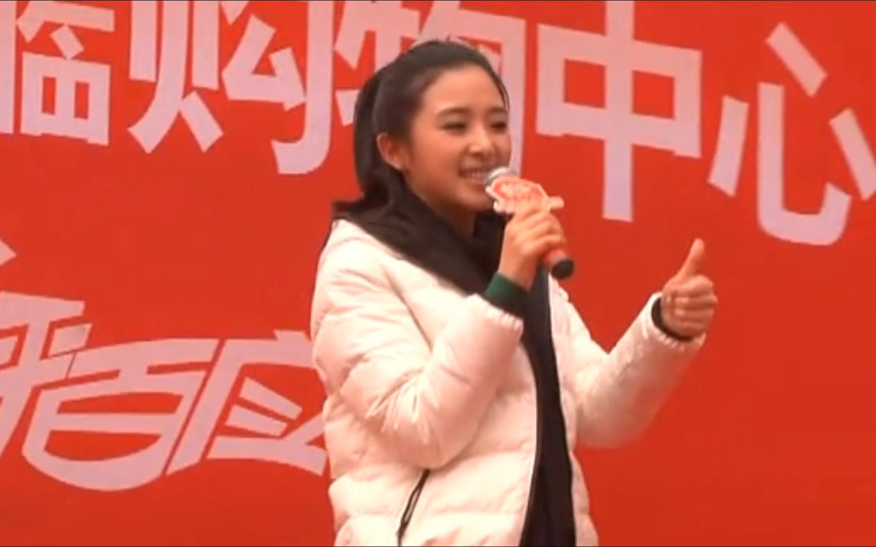 张含韵 想唱就唱 2011寿光波司登活动