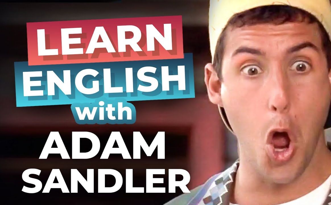 learn english with movies adam sandler in happy gilmore