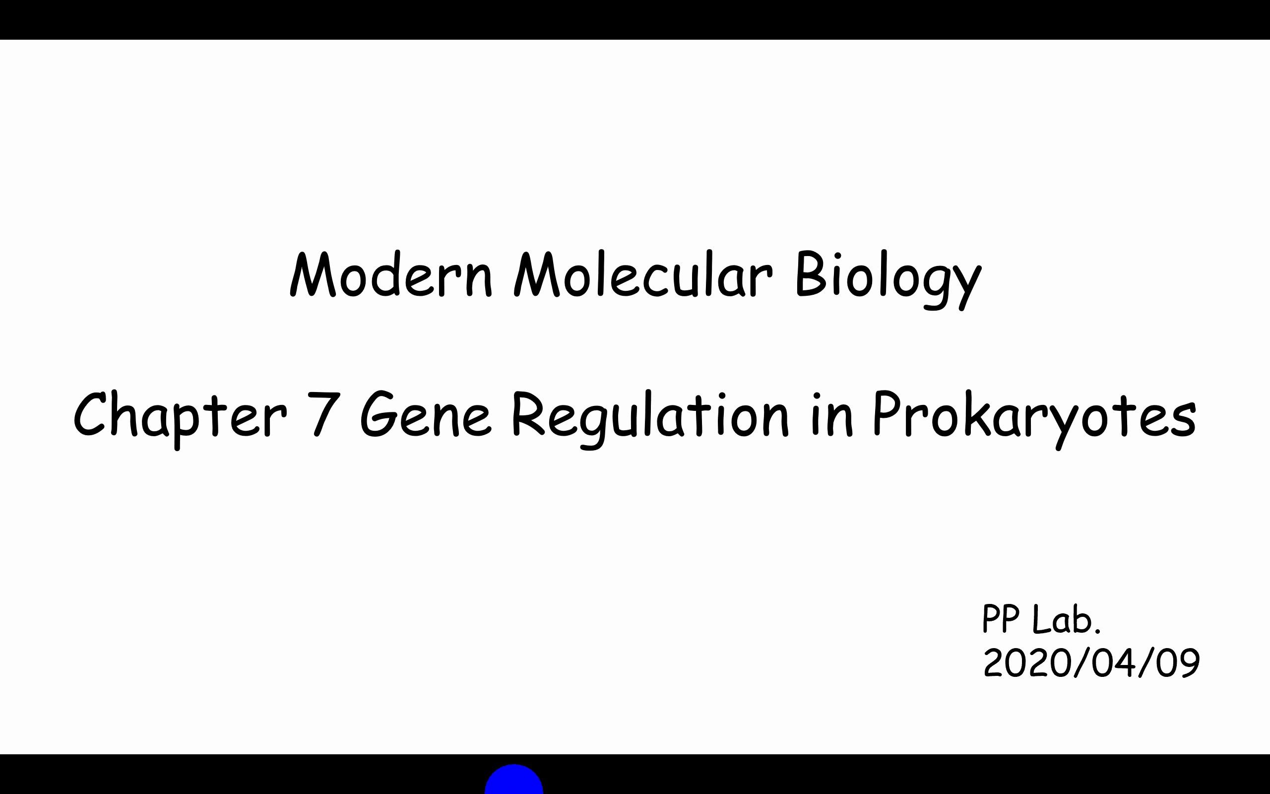 [图]【学习小结提纲】朱玉贤《现代分子生物学》第七章原核基因表达调控（完）2020-04-09