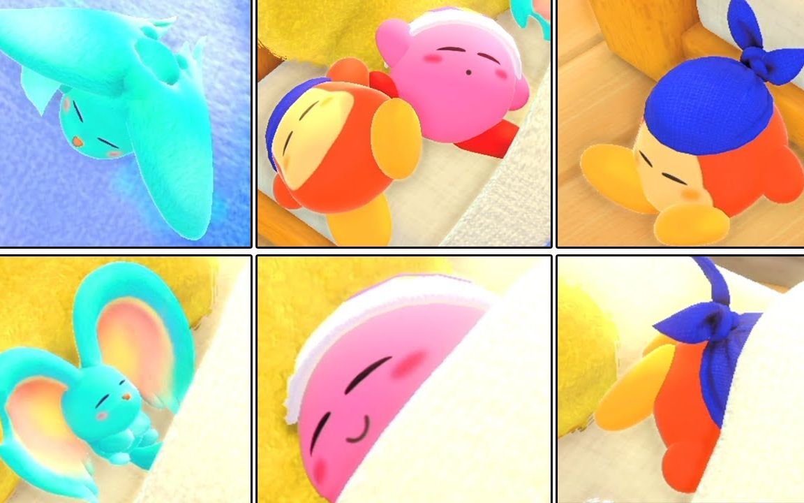 《星之卡比:探索发现》睡觉合集 【搬运】