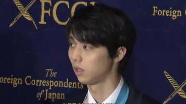 新生组！】【日英中字】20180227羽生结弦平昌归国外国记者会见_哔哩哔