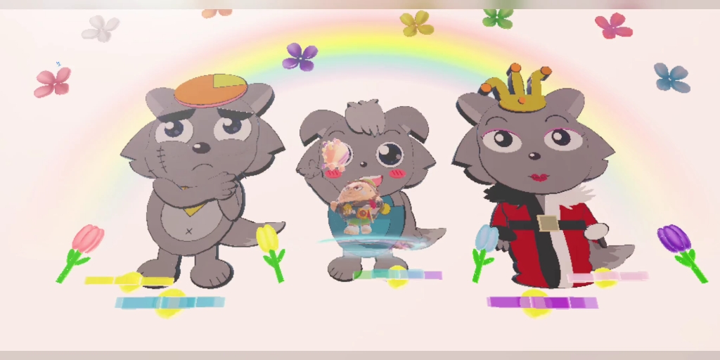 (蛋仔派对)灰太狼的一家