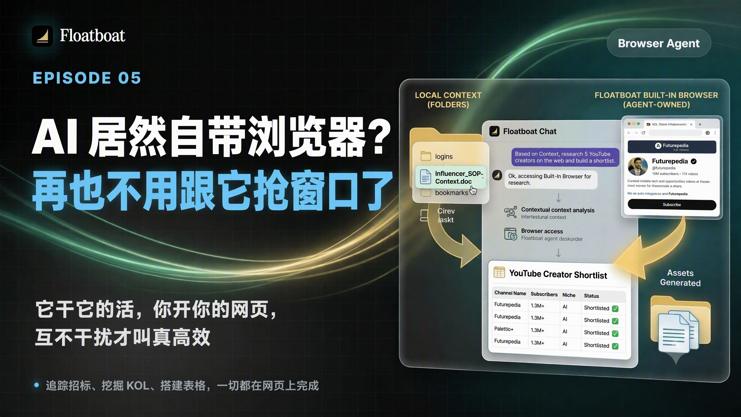 Built-In Browser：使用 Agent 专属浏览器工作