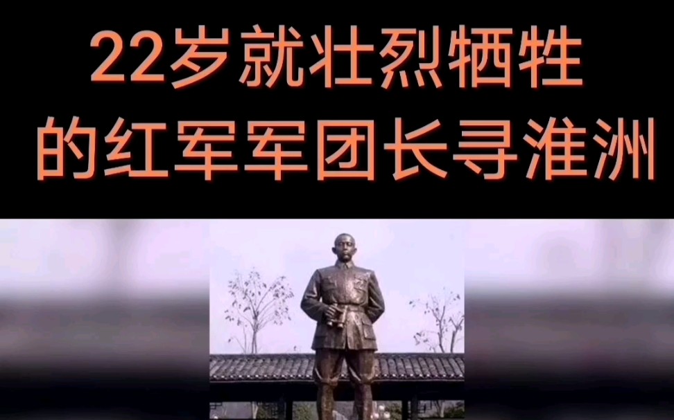 活动作品红军最年轻的军团长寻淮洲