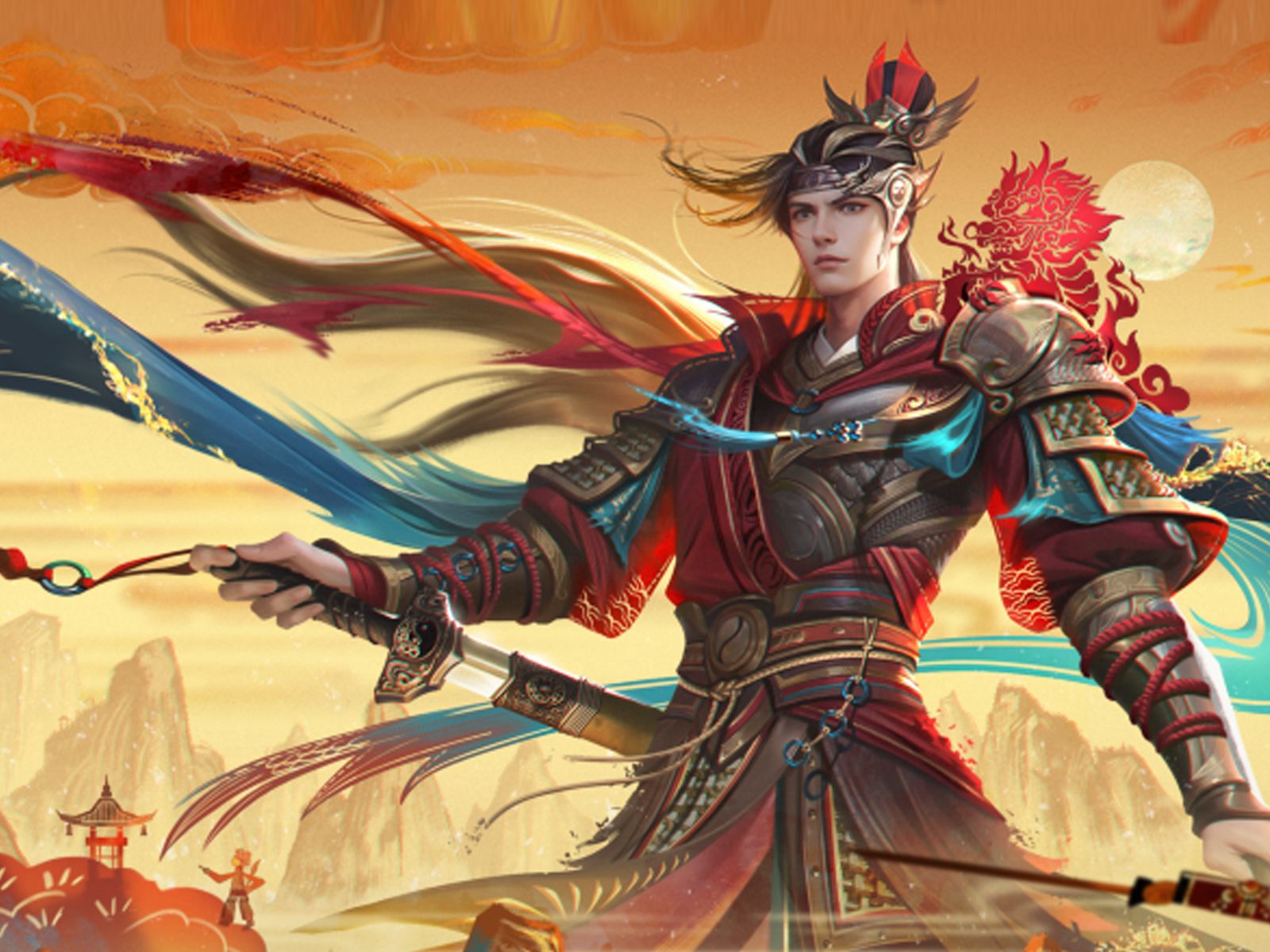 谋姜维动态皮肤实战,有点帅