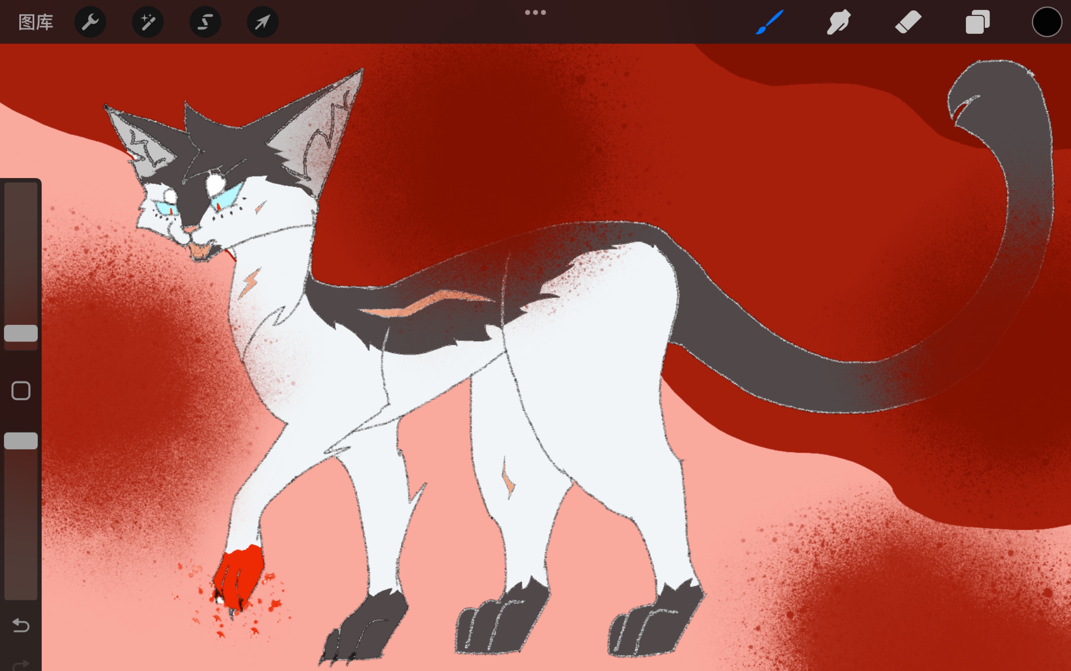 [猫武士]说实话暗尾其实很帅的(好喜欢他)