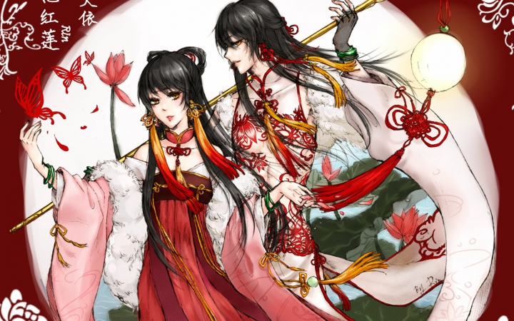 翻唱【忆红莲】,我的音低,更是新手,pv也只有自己剪,求戳,拜托