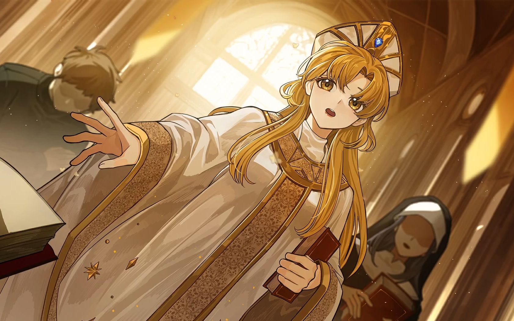 【火山的女儿】 神官结局