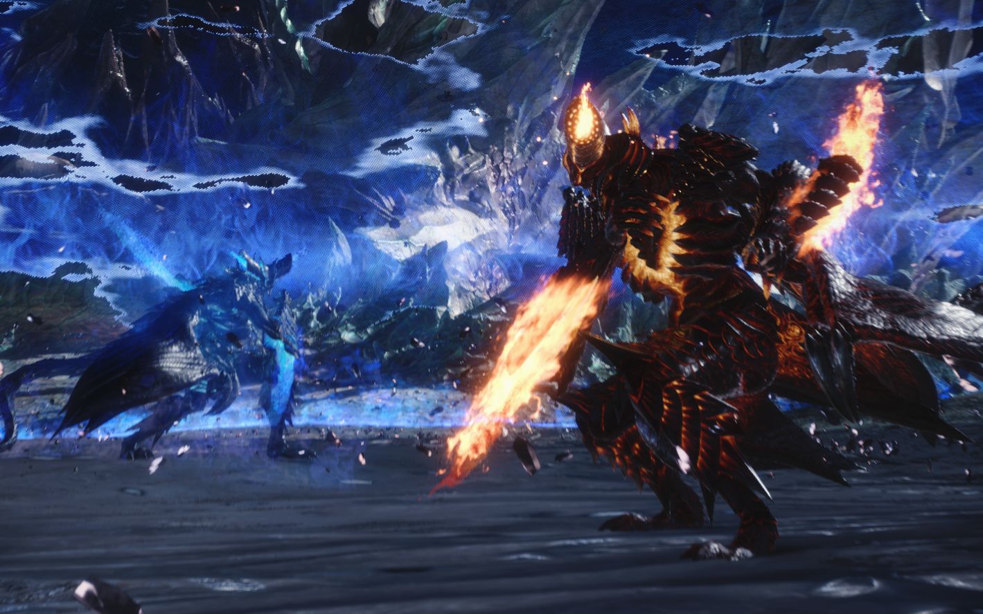 火炎恶魔vs雷电恶魔