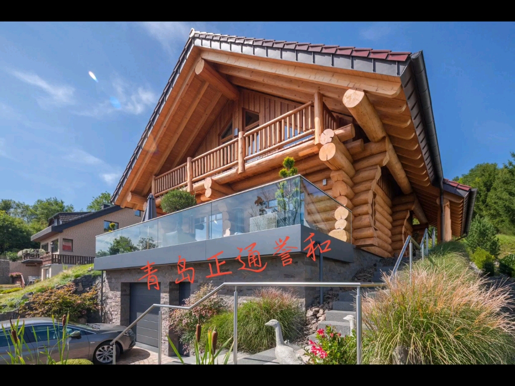 木房子喷漆木屋刷漆防腐木油漆青岛正通誉和德国雷玛仕木蜡油remmers