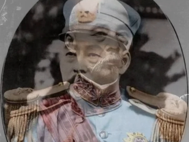 北洋政府第三任大总统冯国璋(代理总统),1917年7月12日就职,1918年10