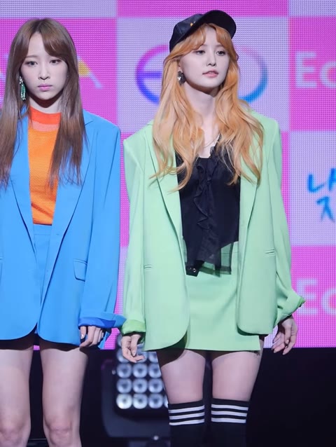 exid女团采访现场