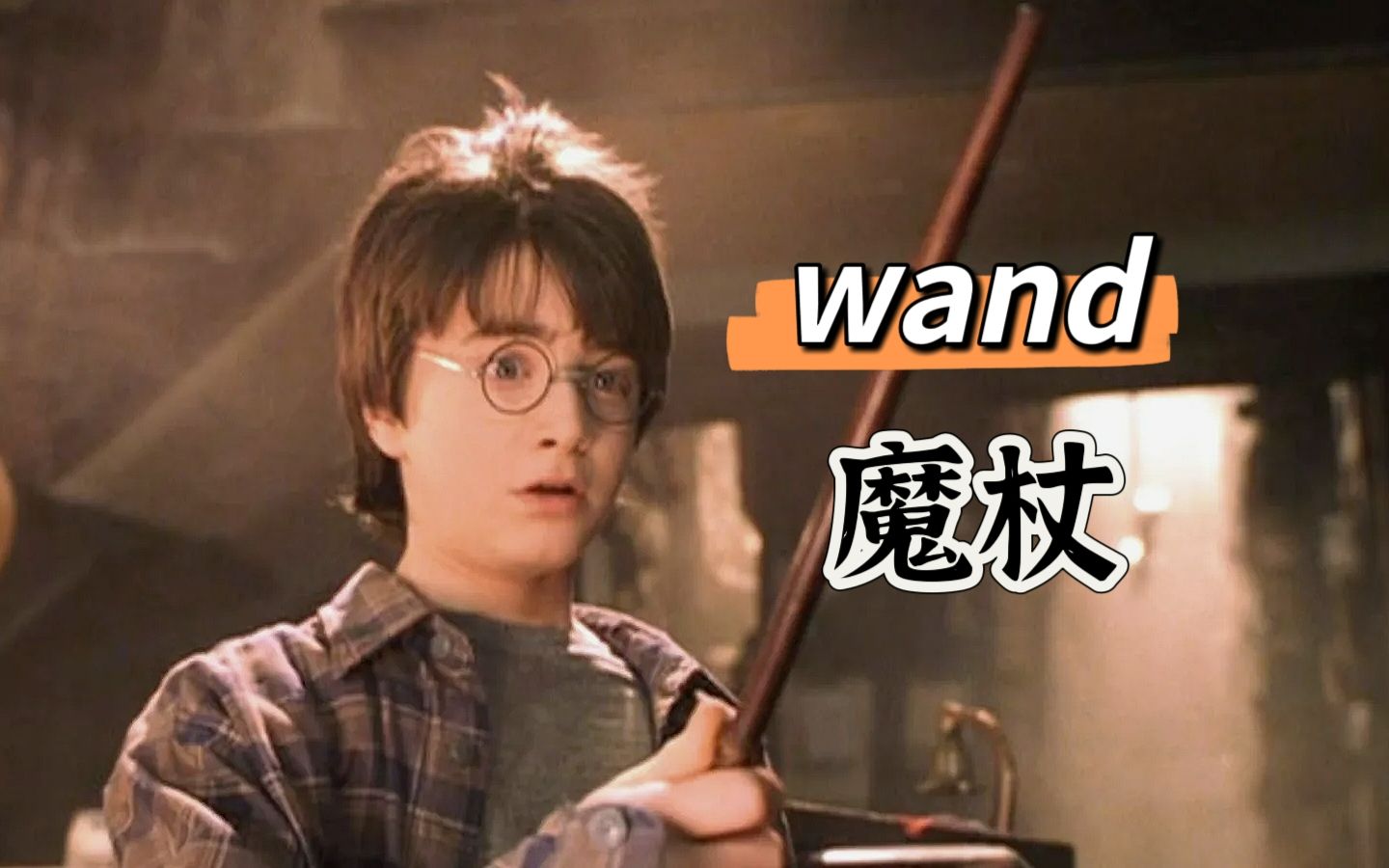 看HP学英语|“wand”除了是魔杖,还有什么意思呢?哔哩哔哩bilibili