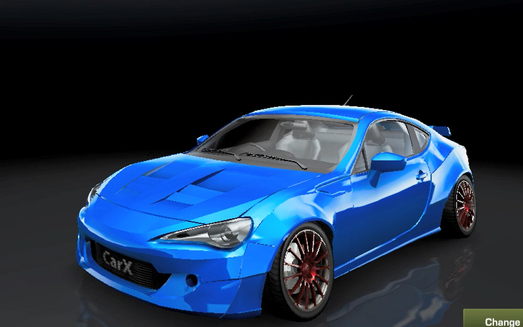 carx漂移赛车世界在线斯巴鲁gt86键盘漂移调校演示