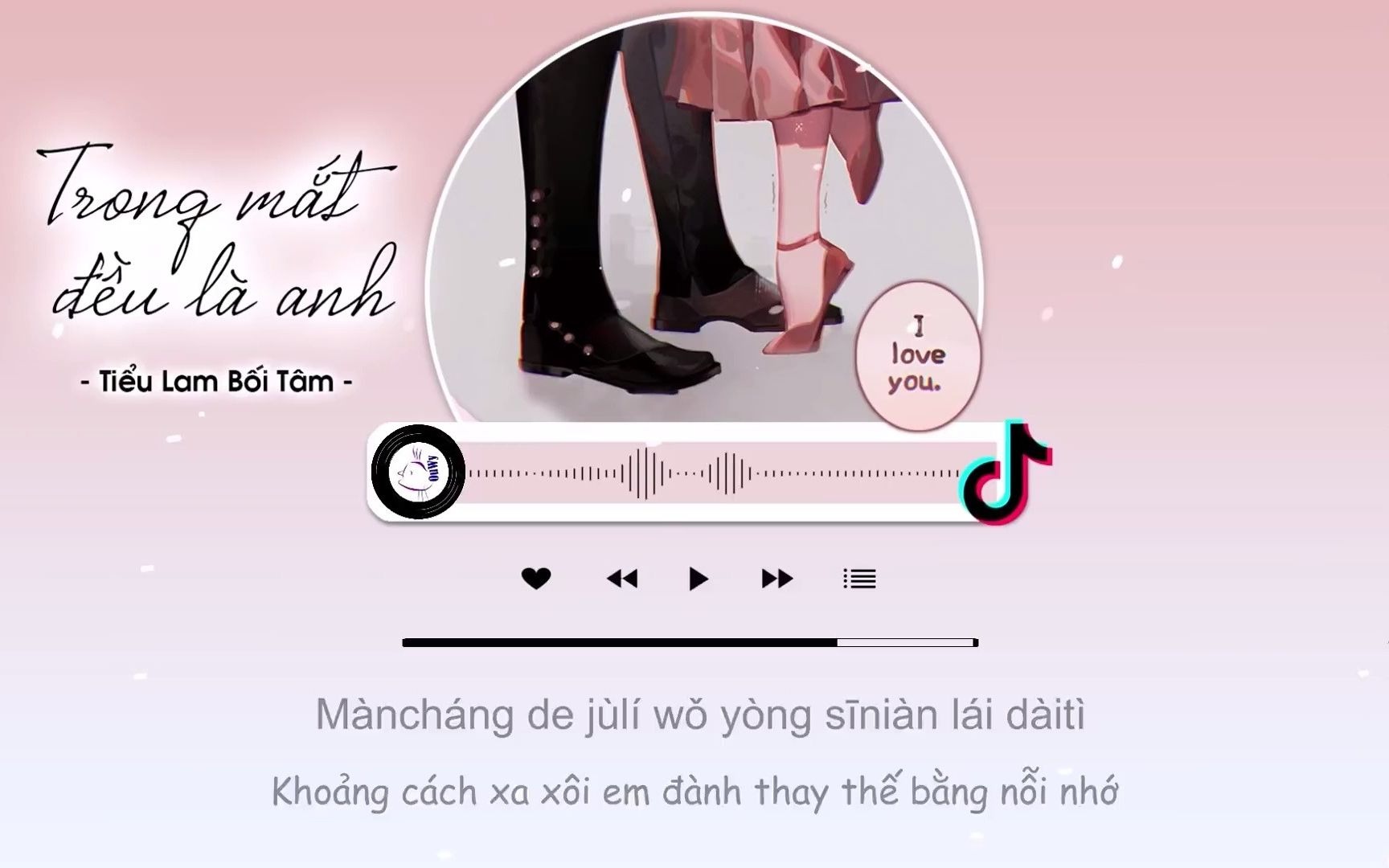 [图][中越字幕] Trong Mắt Đều Là Anh - Tiểu Lam Bối Tâm - 目及皆是你 - 小蓝背心