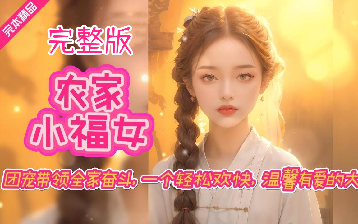 [图]【有声书】郁雨竹《农家小福女》完整版 | 种田文