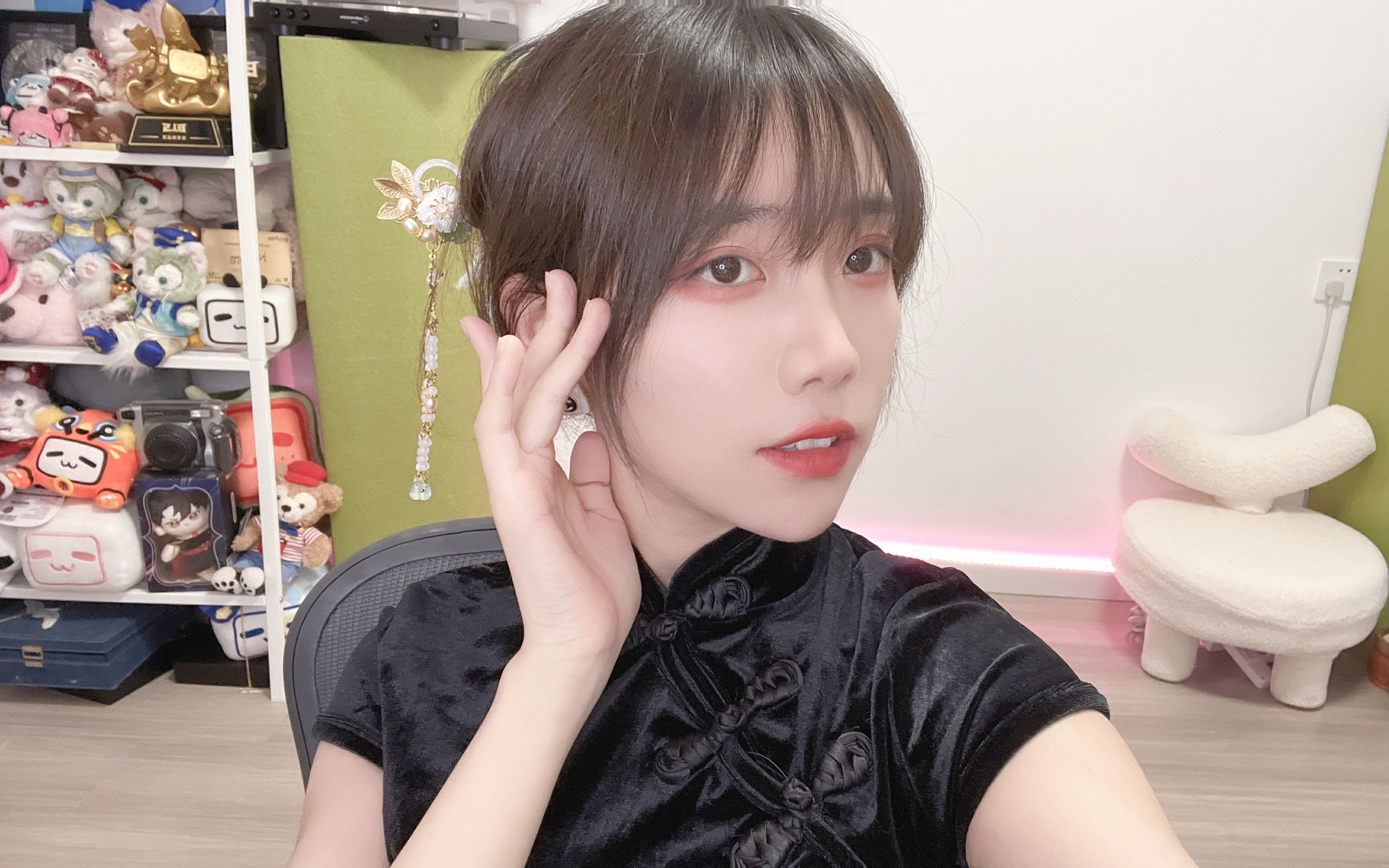 猫宁酱morning 20221217直播舞蹈《三拜红尘凉》 录播:旗袍姐姐