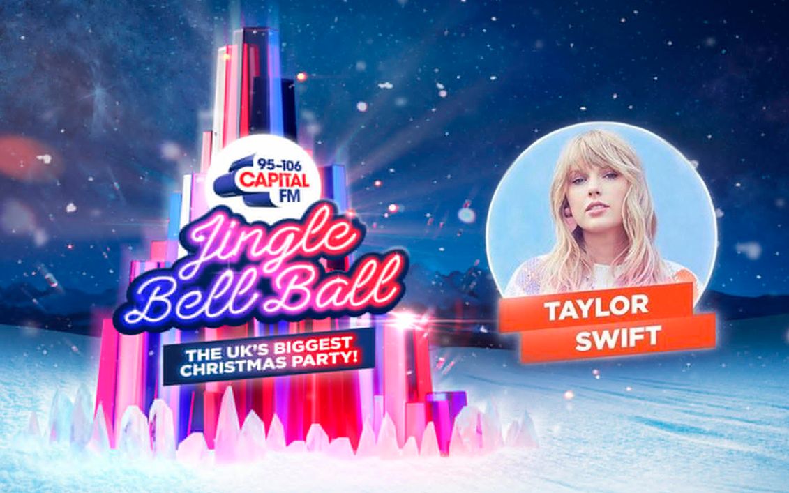 【JBB饭拍4K全场  泰勒斯威夫特】Taylor Swift  Capital's Jingle Bell Ball 2019  20191208哔哩哔哩bilibili