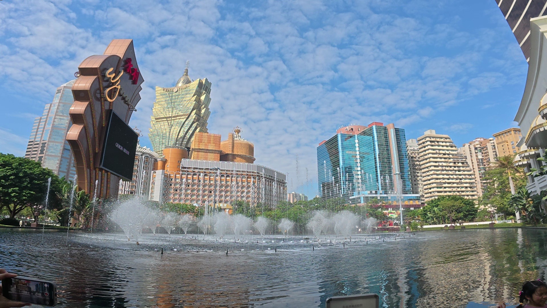 澳门永利音乐喷泉表演(原摄于2024-12-02早上)