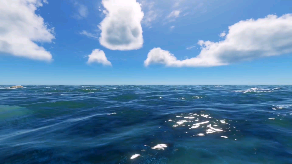 唯美水波荡漾动态配乐壁纸